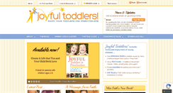 Desktop Screenshot of joyfultoddlers.com